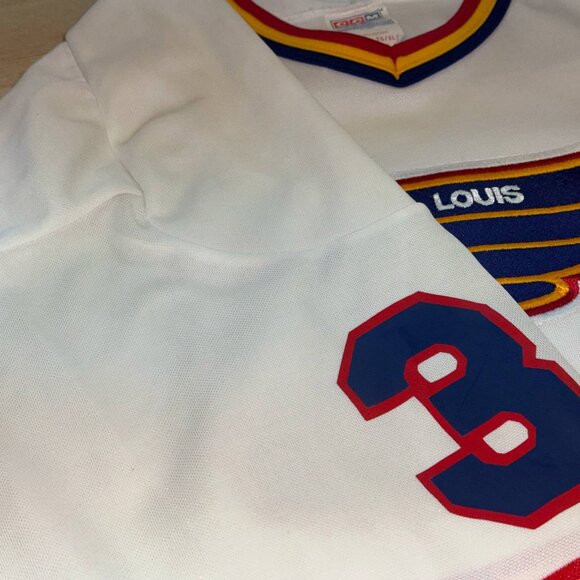 1991 St. Louis Blues CCM NHL Hockey Jersey - White - Picture 6 of 11